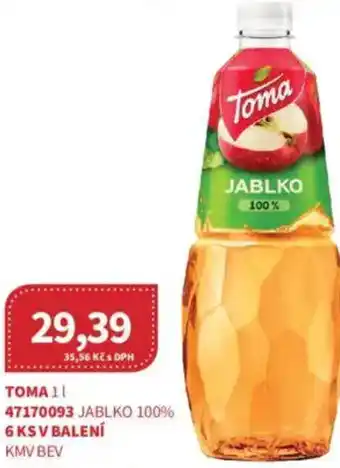 Kubík potraviny Toma nabídka
