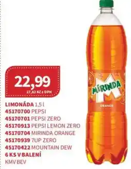 Kubík potraviny MIRINDA Limonáda nabídka