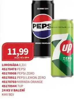 Kubík potraviny Limonáda nabídka