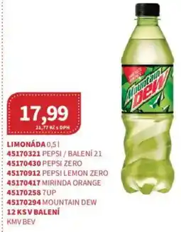 Kubík potraviny Mountain Dew Limonáda nabídka