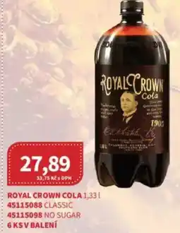 Kubík potraviny Royal crown cola nabídka