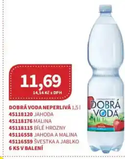 Kubík potraviny Dobrá voda neperlivá nabídka