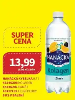 Kubík potraviny Hanácká kyselka nabídka