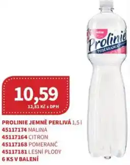 Kubík potraviny Prolinie jemně perlivá nabídka