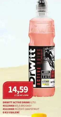 Kubík potraviny Drwitt active drink nabídka