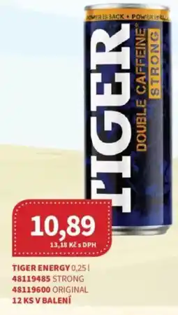 Kubík potraviny Tiger energy nabídka