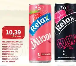 Kubík potraviny Relax limonáda nabídka