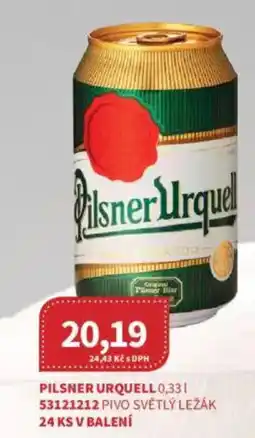 Kubík potraviny Pilsner urquell nabídka
