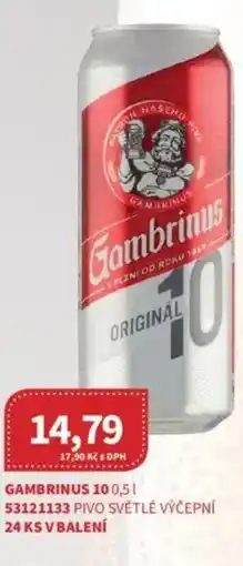 Kubík potraviny GAMBRINUS 10 nabídka
