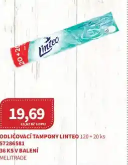 Kubík potraviny Odličovací tampony linteo nabídka