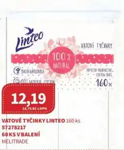 Kubík potraviny Vatové tyčinky linteo nabídka