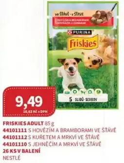 Kubík potraviny Friskies adult nabídka