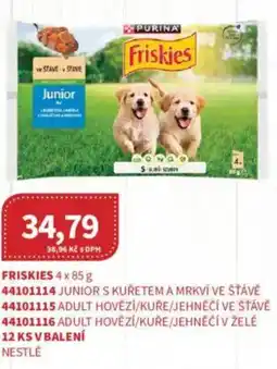 Kubík potraviny Friskies nabídka