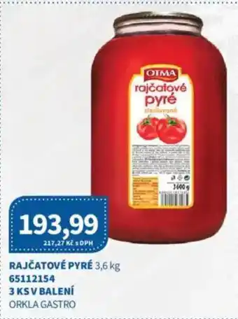 Kubík potraviny Otma Rajčatové pyré nabídka