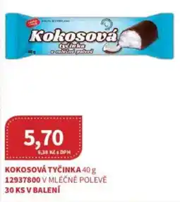 Kubík potraviny Kokosová tyčinka nabídka