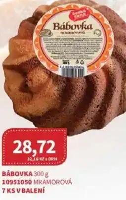 Kubík potraviny Bábovka nabídka
