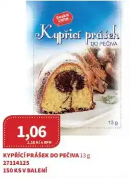 Kubík potraviny Kypřící prášek do pečiva nabídka