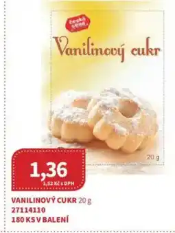 Kubík potraviny Vanilinový cukr nabídka