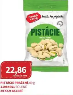 Kubík potraviny Pistácie pražené nabídka