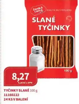 Kubík potraviny Tyčinky slané nabídka