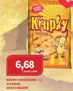 Kubík potraviny Křupky arašidové nabídka