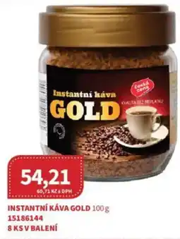 Kubík potraviny Instantní káva gold nabídka