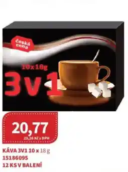 Kubík potraviny Kava 3v1 nabídka