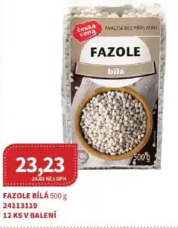 Kubík potraviny Fazole bílá nabídka