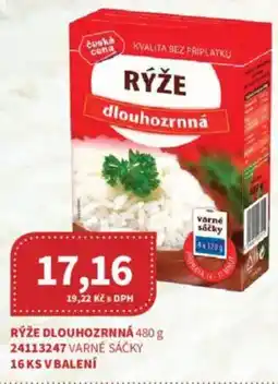 Kubík potraviny Rýže dlouhozrnná nabídka