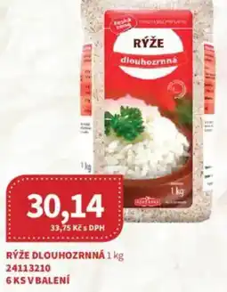 Kubík potraviny Rýže dlouhozrnná nabídka