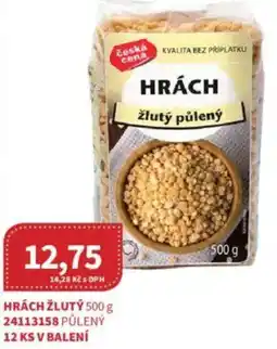 Kubík potraviny Hrách žlutý nabídka