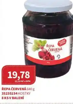 Kubík potraviny Řepa červená nabídka