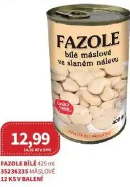 Kubík potraviny Fazole bílé nabídka