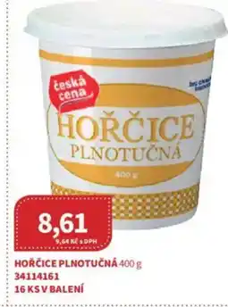 Kubík potraviny Hořčice plnotučná nabídka
