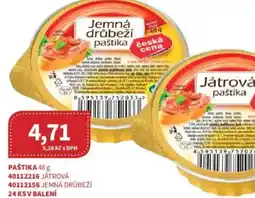 Kubík potraviny Paštika nabídka