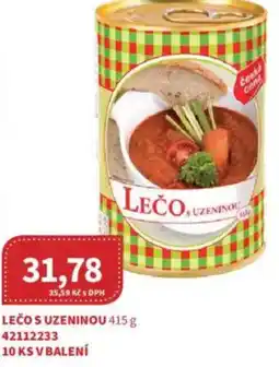 Kubík potraviny Lečo s uzeninou nabídka