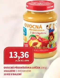 Kubík potraviny Ovocná přesnídávka lvíček nabídka