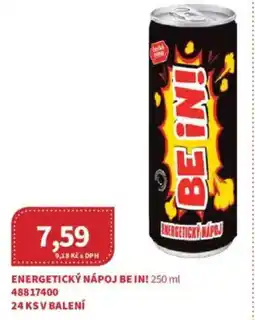Kubík potraviny Energetický nápoj Be In! nabídka