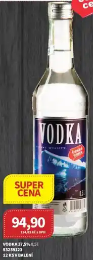 Kubík potraviny Vodka 37.5% nabídka