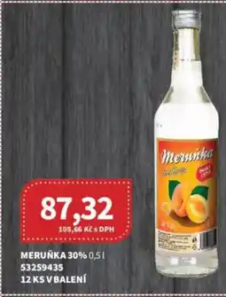 Kubík potraviny Meruňka 30% nabídka