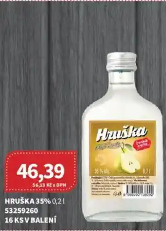Kubík potraviny Hruška 35% nabídka