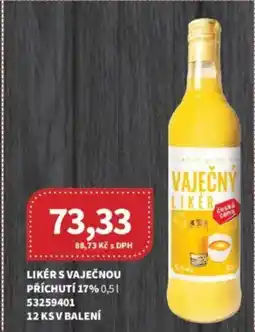 Kubík potraviny Likers vaječnou příchutí 17% nabídka