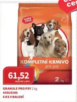 Kubík potraviny Granule pro psy nabídka