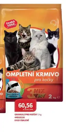 Kubík potraviny Granule pro kočky nabídka