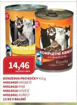 Kubík potraviny Konzerva pro kočky nabídka