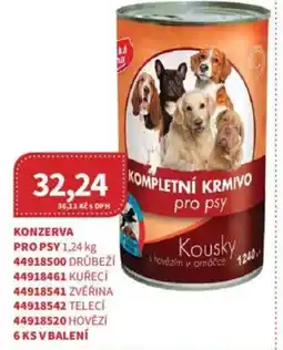 Kubík potraviny Konzerva pro psy nabídka