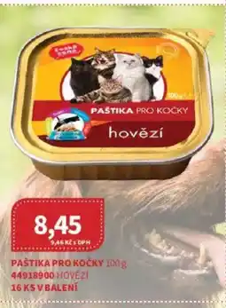 Kubík potraviny Paštika pro kočky nabídka