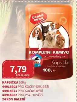 Kubík potraviny Kapsička nabídka