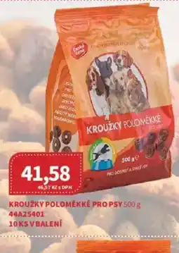 Kubík potraviny Kroužky poloměkké pro psy nabídka