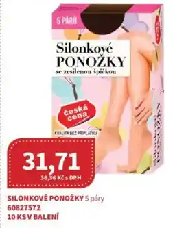Kubík potraviny Silonkové ponožky nabídka